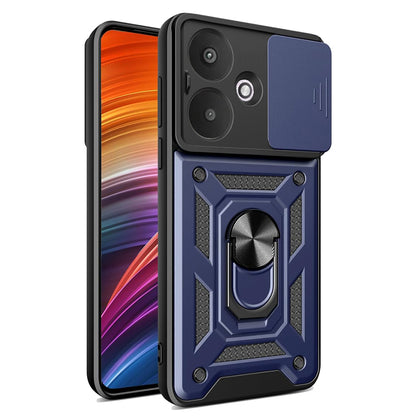Hoes voor Xiaomi Redmi 13C 5G, Techsuit, CamShield, Blauw