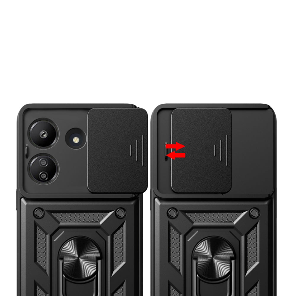 Hoes voor Xiaomi Redmi 13C 5G, Techsuit, CamShield, Blauw