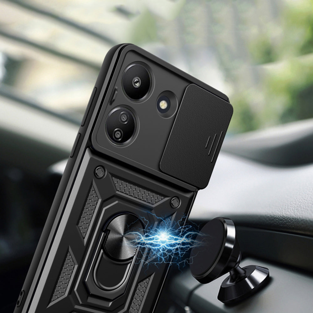 Hoesje voor Xiaomi Redmi 13C 5G, Techsuit, CamShield, Roze