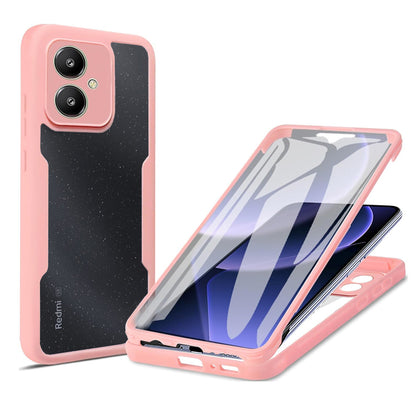 Hoes voor Xiaomi Redmi 13C 5G, Techsuit, ColorVerse 360, Roze