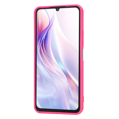 Hoesje voor Xiaomi Redmi 13C 5G, Techsuit, SoftFlex, Donkerroze