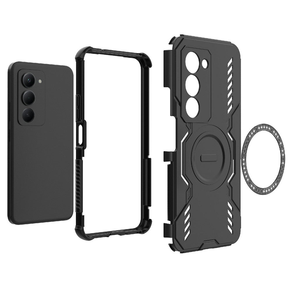 Case for Xiaomi Redmi 15 5G / 15 4G, Techsuit, ArmorMag, Blue