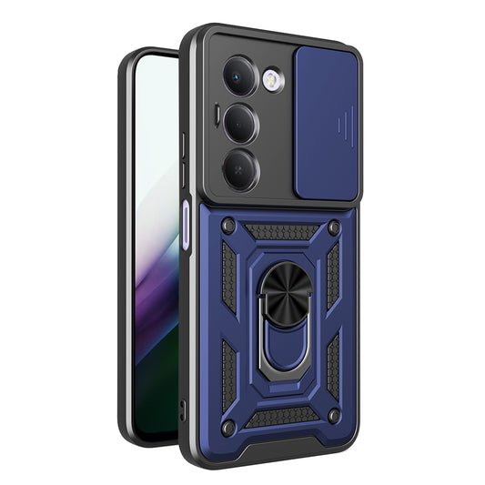 Hoes voor Xiaomi Redmi 15 5G / 15 4G, Techsuit, CamShield, Blauw