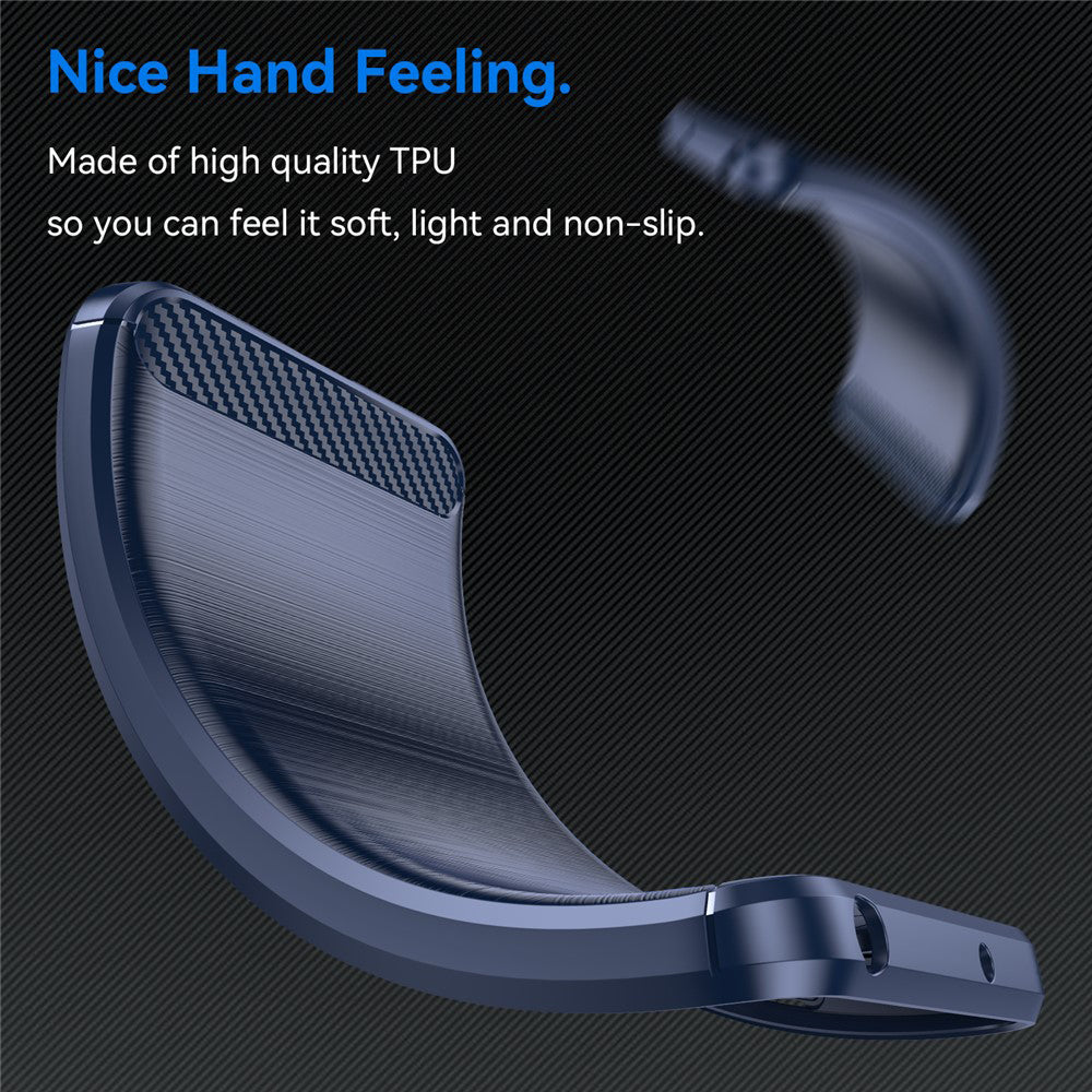 Case for Xiaomi Redmi 15 5G / 15 4G, Techsuit, Carbon, Blue