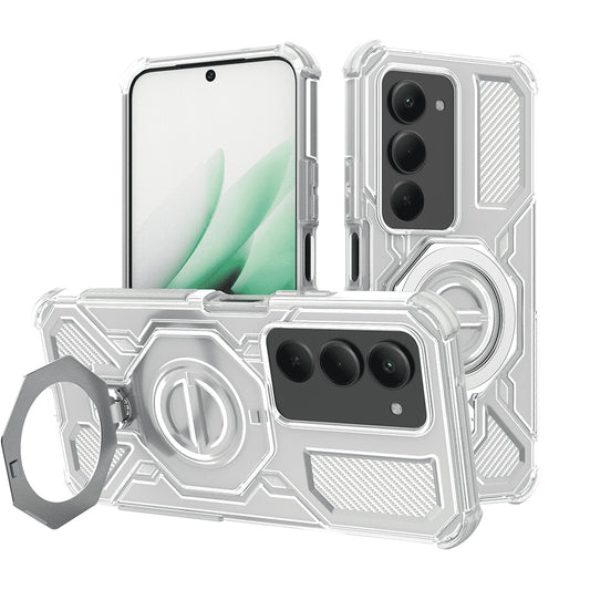 Hoes voor Xiaomi Redmi 15 5G / 15 4G, Techsuit, Carbon Shield Pro, Wit