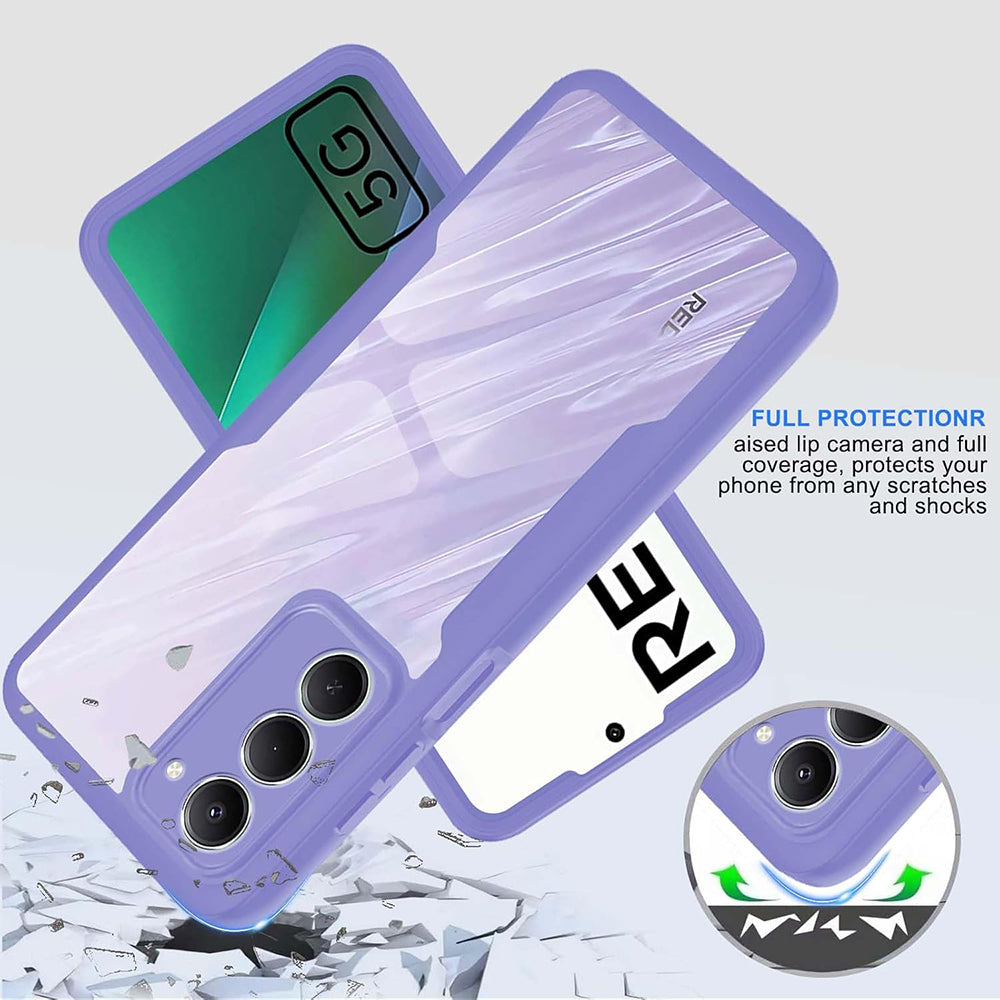 Hoes voor Xiaomi Redmi 15 5G / 15 4G, Techsuit, ColorVerse 360, Paars