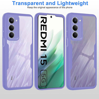 Hoes voor Xiaomi Redmi 15 5G / 15 4G, Techsuit, ColorVerse 360, Paars