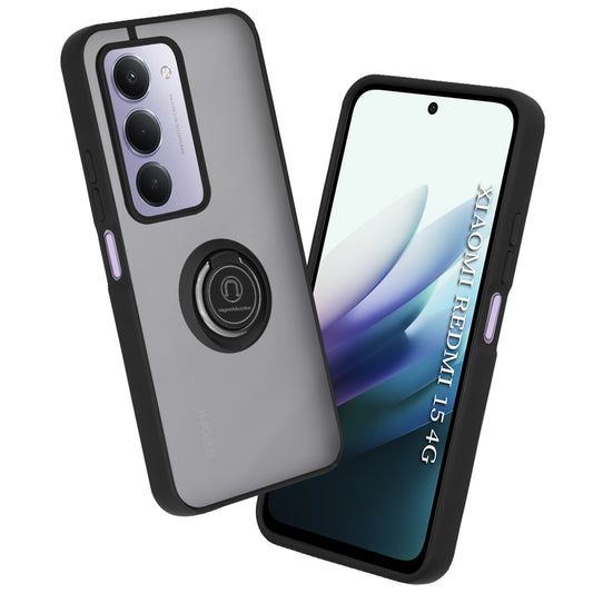 Hoes voor Xiaomi Redmi 15 5G / 15 4G, Techsuit, Glinth, Zwart