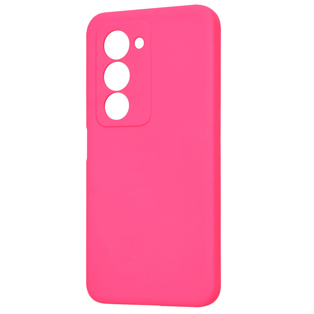 Hoesje voor Xiaomi Redmi 15 5G / 15 4G, Techsuit, SoftFlex, Donkerroze
