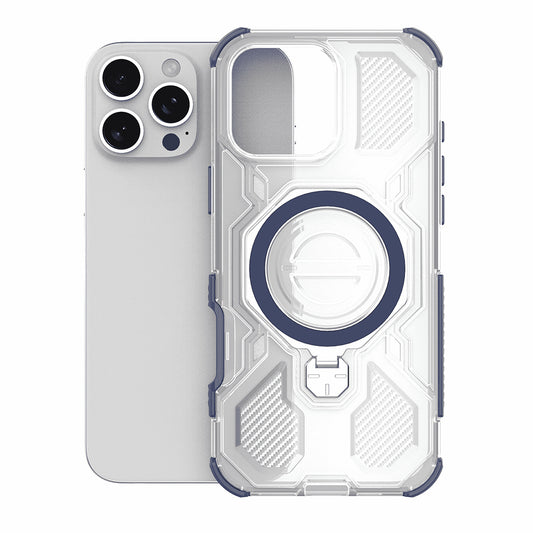 Hoes voor Xiaomi Redmi 15C 5G / 15C 4G, Techsuit, Carbon Shield Pro, Blauw