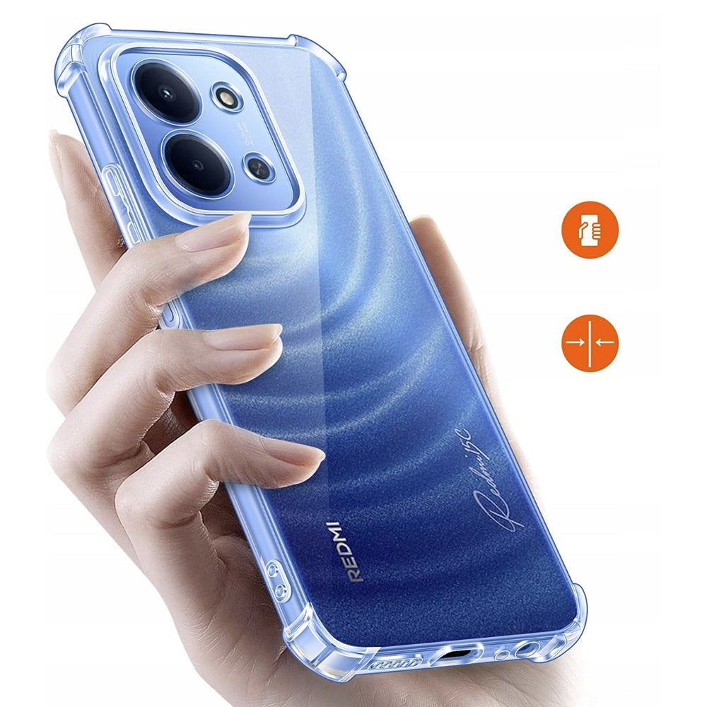 Hoesje voor Xiaomi Redmi 15C 5G / 15C 4G, Techsuit, Schokbestendig Helder, Transparant