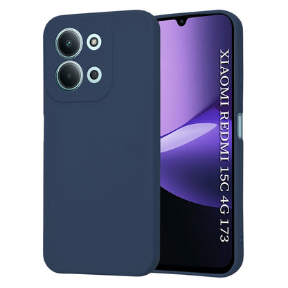 Hoesje voor Xiaomi Redmi 15C 5G / 15C 4G, Techsuit, SoftFlex, Marineblauw