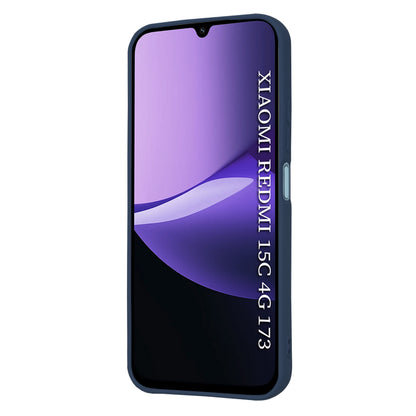 Hoesje voor Xiaomi Redmi 15C 5G / 15C 4G, Techsuit, SoftFlex, Marineblauw