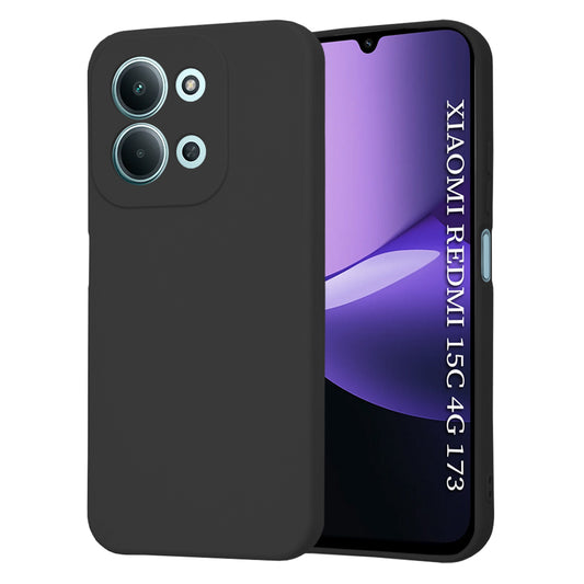 Hoesje voor Xiaomi Redmi 15C 5G / 15C 4G, Techsuit, SoftFlex, Zwart