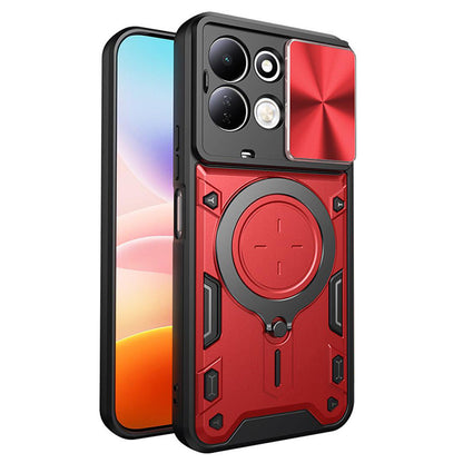 Telefoonhoesje voor Xiaomi Redmi 17 5G / 17 4G, Techsuit, CamGuard Pro, rood