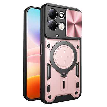 Telefoonhoesje voor Xiaomi Redmi 17 5G / 17 4G, Techsuit, CamGuard Pro, roségoud