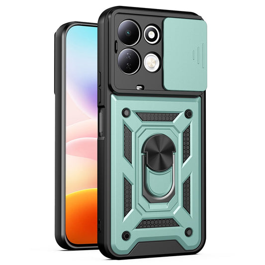 Hoesje voor Xiaomi Redmi 17 5G / 17 4G, Techsuit, CamShield, Groen