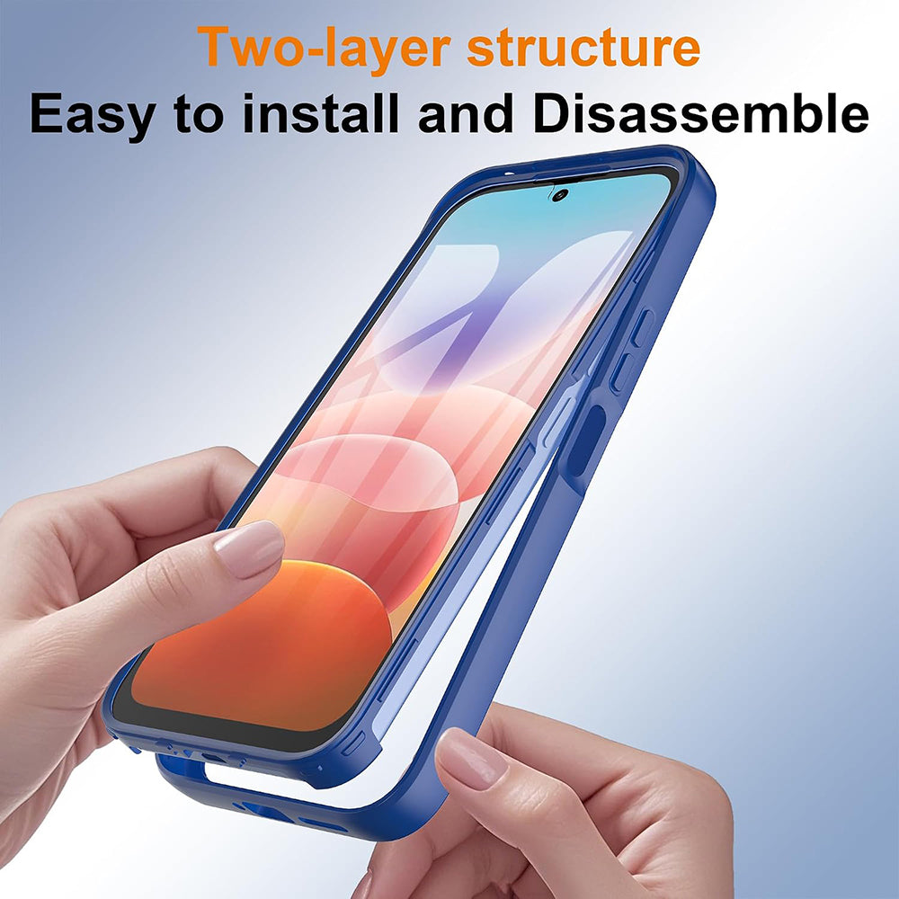 Hoesje voor Xiaomi Redmi 17 5G / 17 4G, Techsuit, ColorVerse 360, paars