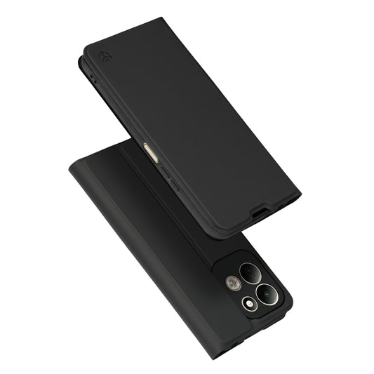 Hoes voor Xiaomi Redmi 17 5G / 17 4G, Techsuit, Magskin Book, Zwart
