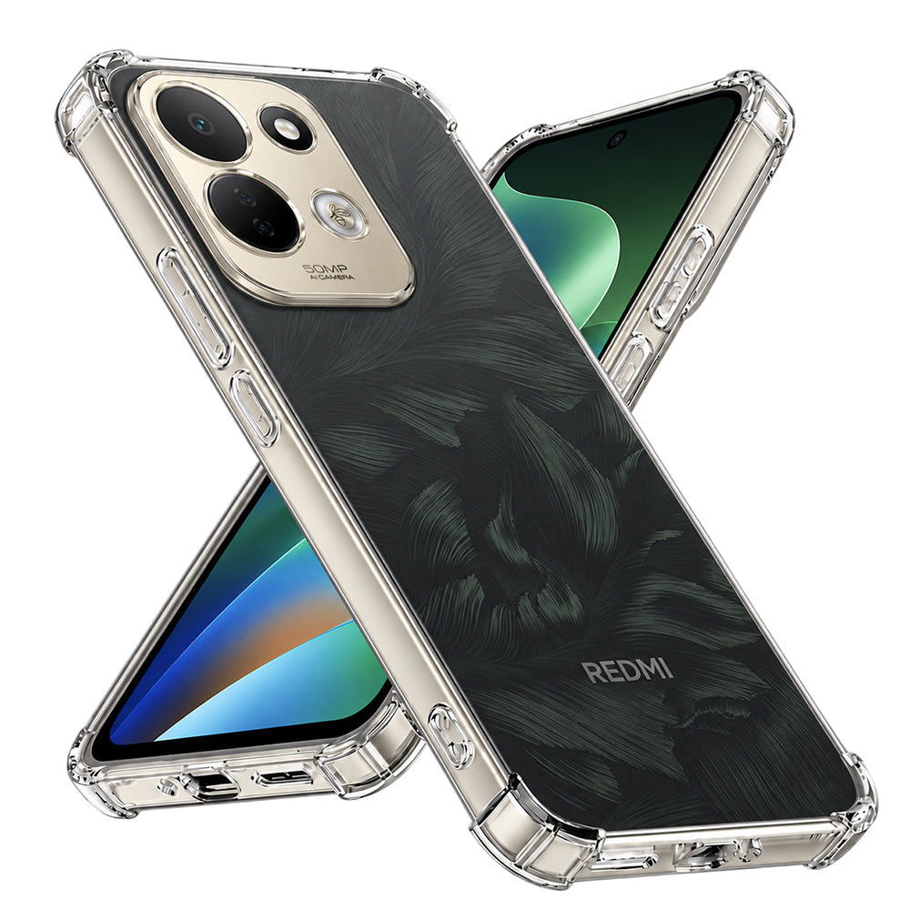 Hoesje voor Xiaomi Redmi 17 5G / 17 4G, Techsuit, Shockproof Clear, transparant
