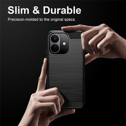 Case for Xiaomi Redmi 17C 5G, Techsuit, Carbon, Blue