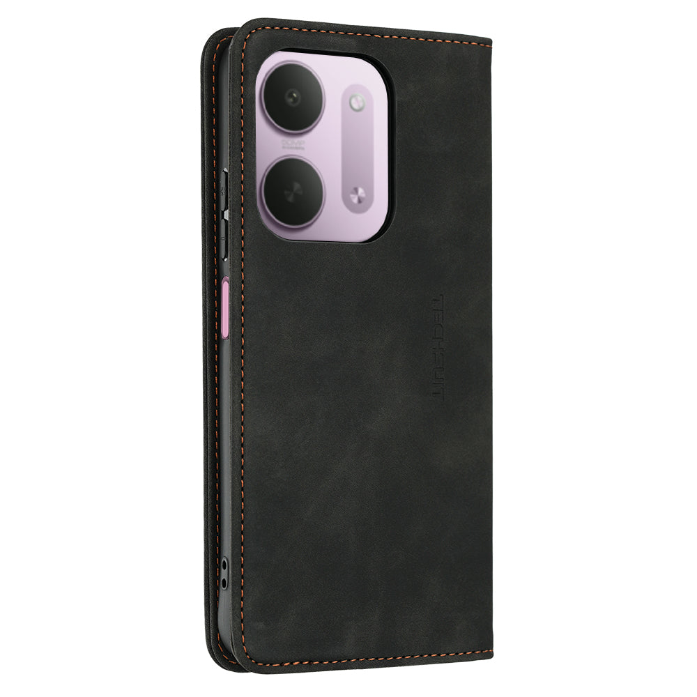 Hoes voor Xiaomi Redmi 17C 5G, Techsuit, Confy, Zwart
