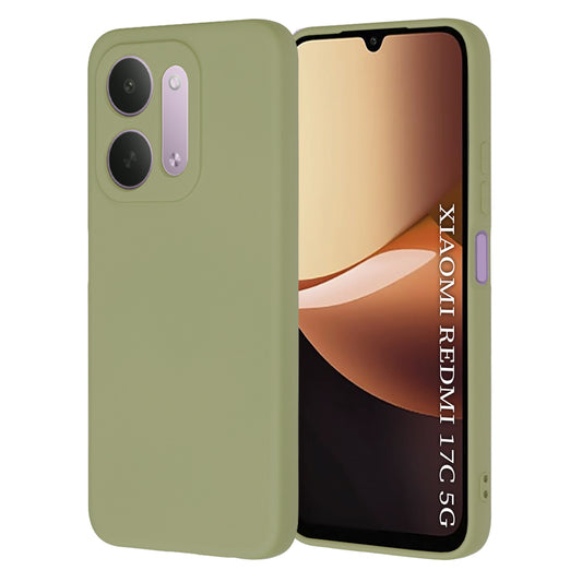 Hoess voor Xiaomi Redmi 17C 5G, Techsuit, SoftFlex, Matcha