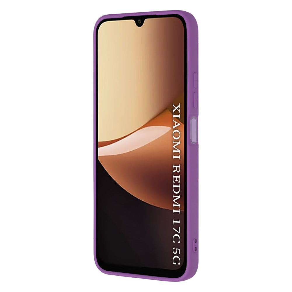 Telefoonhoesje voor Xiaomi Redmi 17C 5G, Techsuit, SoftFlex, paars