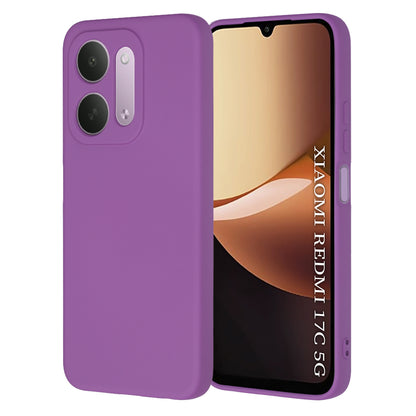 Telefoonhoesje voor Xiaomi Redmi 17C 5G, Techsuit, SoftFlex, paars