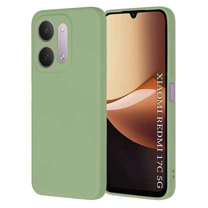 Telefoonhoesje voor Xiaomi Redmi 17C 5G, Techsuit, SoftFlex, lichtgroen