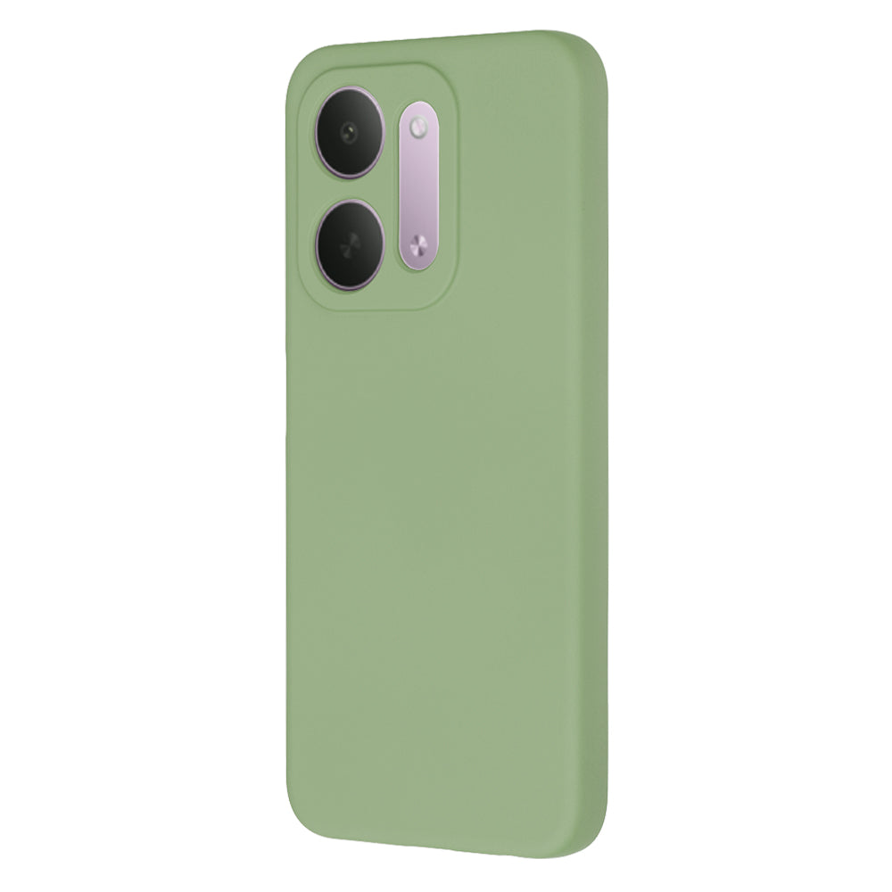 Telefoonhoesje voor Xiaomi Redmi 17C 5G, Techsuit, SoftFlex, lichtgroen