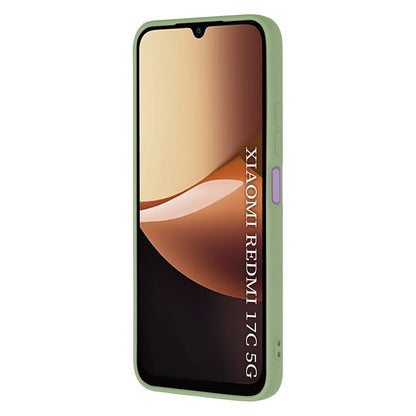 Telefoonhoesje voor Xiaomi Redmi 17C 5G, Techsuit, SoftFlex, lichtgroen