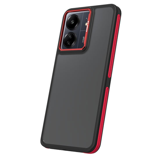 Hoesje voor Xiaomi Poco M6 / Redmi 13C 5G, OEM, Crystal Black, Roze