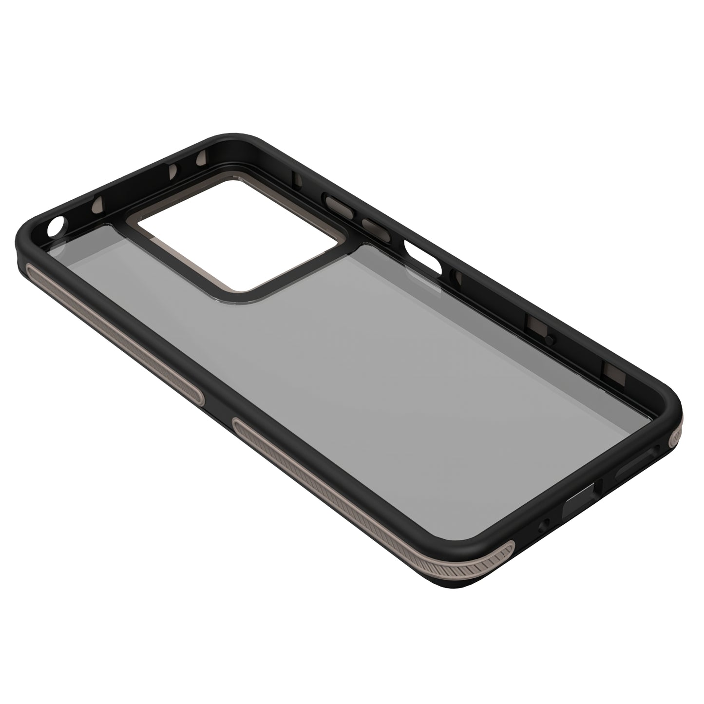 Hoesje voor Xiaomi Poco M6 / Redmi 13C 5G, OEM, Crystal Black, Grijs