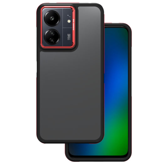 Hoesje voor Xiaomi Poco M6 / Redmi 13C 5G, OEM, Crystal Black, Roze