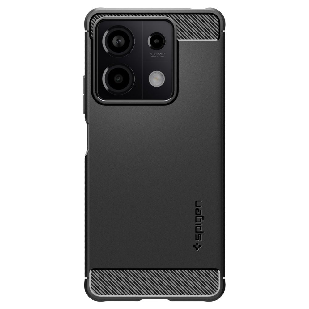 Hoesje voor Xiaomi Redmi Note 13 5G, Spigen, Rugged Armor, Zwart ACS07665