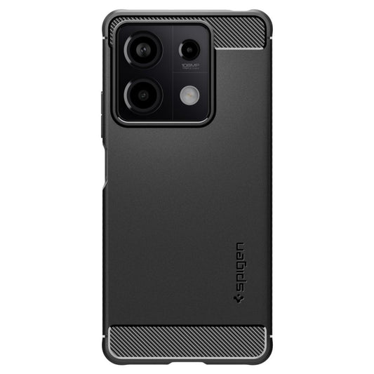 Hoesje voor Xiaomi Redmi Note 13 5G, Spigen, Rugged Armor, Zwart ACS07665