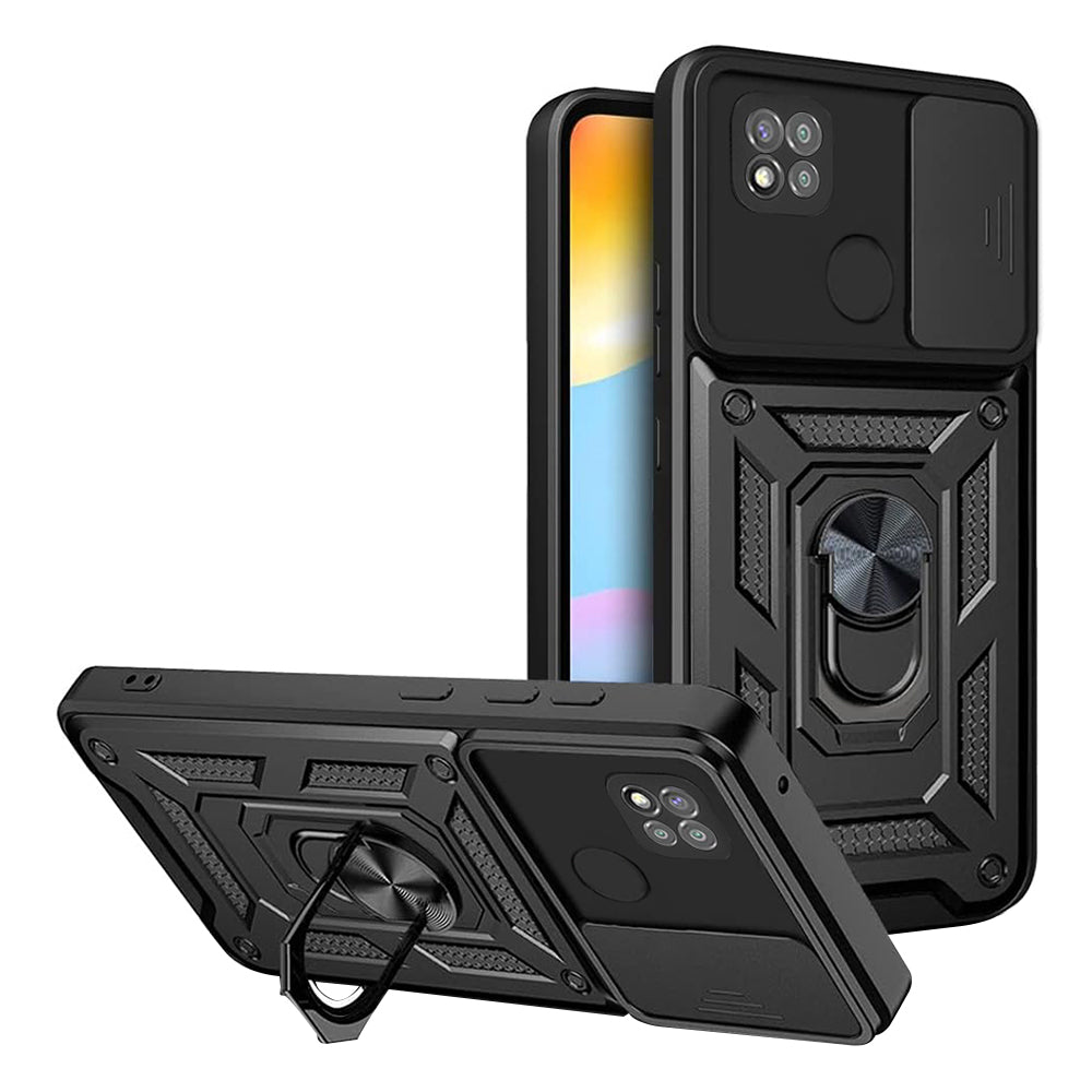 Case for Xiaomi Redmi 9C NFC / 9C, Techsuit, CamShield, Black