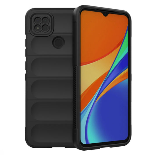 Hoesje voor Xiaomi Redmi 9C NFC / 9C, Techsuit, Magic Shield, Zwart