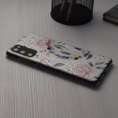 Hoes voor Xiaomi Redmi A2+ / A1+, Techsuit, Marble, Wit