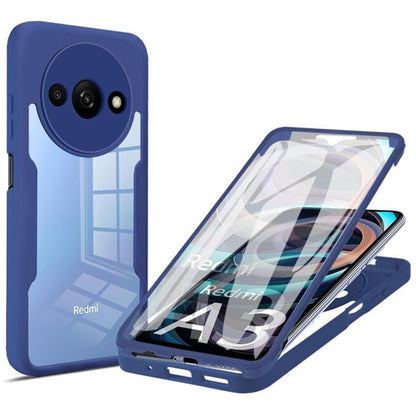 Hoesje voor Xiaomi Redmi A3x / A3, Techsuit, ColorVerse 360, Blauw