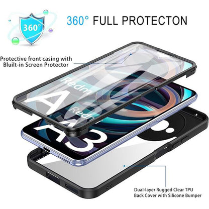Hoes voor Xiaomi Redmi A3x / A3, Techsuit, ColorVerse 360, Paars
