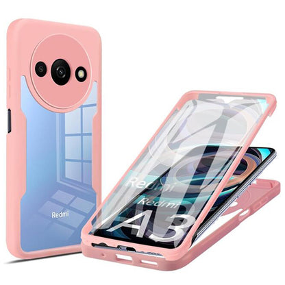 Hoes voor Xiaomi Redmi A3x / A3, Techsuit, ColorVerse 360, Roze
