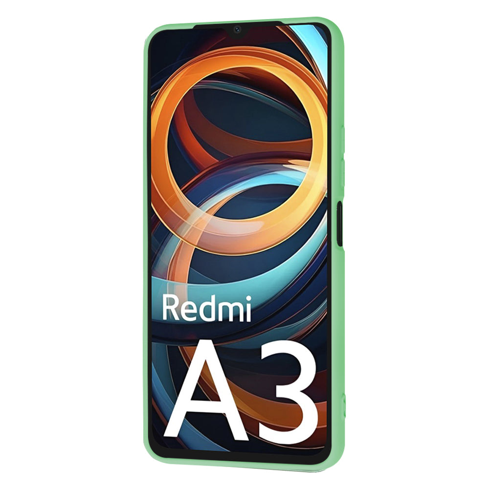Hoes voor Xiaomi Redmi A3x / A3, Techsuit, SoftFlex, Lichtgroen