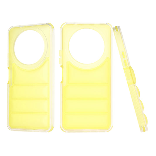 Hoes voor Xiaomi Redmi A3x / A3, Techsuit, Wave Shield, Geel