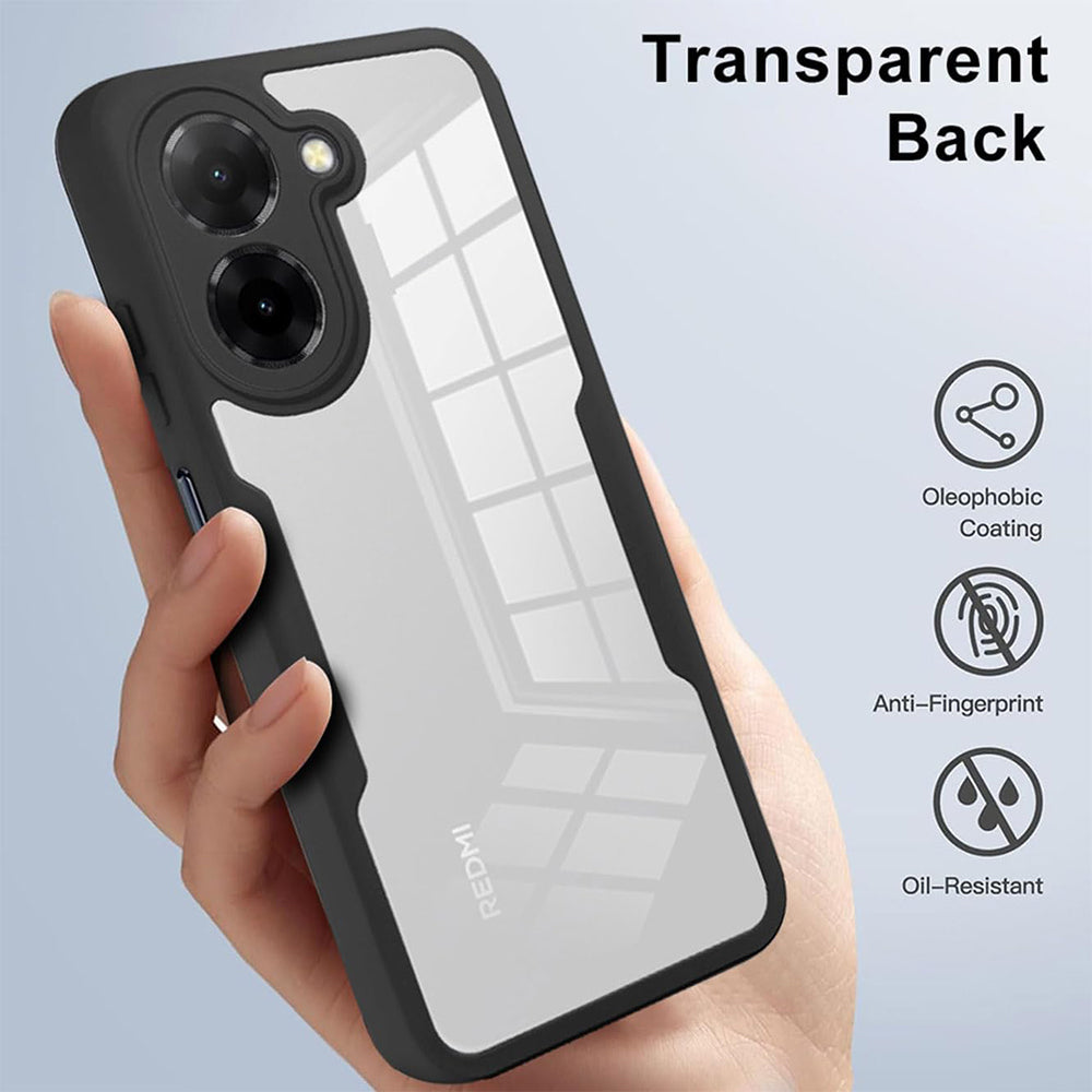 Hoesje voor Xiaomi Redmi A5 4G (Regionaal), Techsuit, ColorVerse 360, Zwart