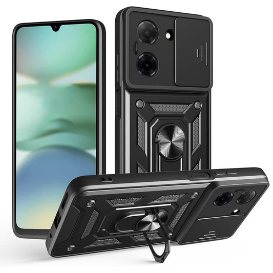 Hoes voor Xiaomi Redmi A5 4G (Standaard), Techsuit, CamShield, Zwart