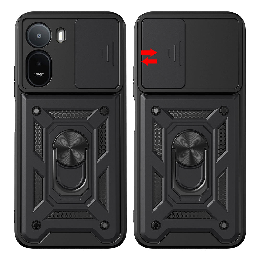Hoesje voor Xiaomi Redmi A7 Pro 4G, Techsuit, CamShield, Blauw