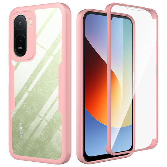 Hoes voor Xiaomi Redmi A7 Pro 4G, Techsuit, ColorVerse 360, Roze