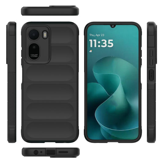 Hoesje voor Xiaomi Redmi A7 Pro 4G, Techsuit, Magic Shield, Zwart
